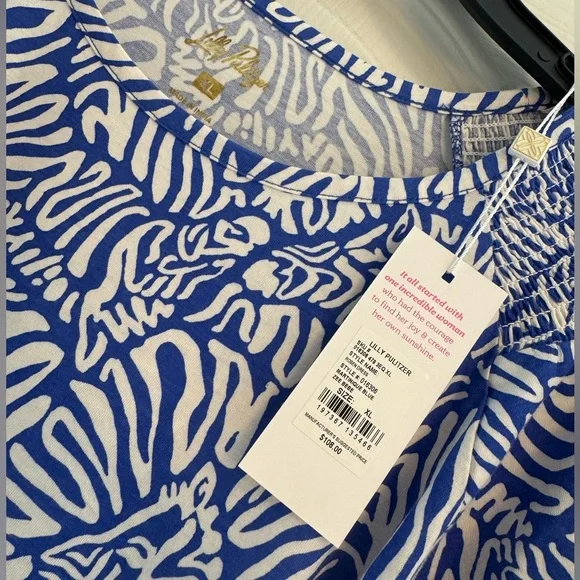 Lilly Pulitzer Rosen T-shirt Dress Size XL NWT - Picture 6 of 7